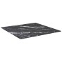 Tablero mesa diseño mármol vidrio templado negro 50x50 cm 6 mm de , Tableros para mesas - Ref: Foro24-322270, Precio: 22,49 €...