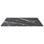 Tablero mesa diseño mármol vidrio templado negro 50x50 cm 6 mm de , Tableros para mesas - Ref: Foro24-322270, Precio: 22,49 €...