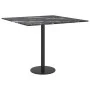 Tablero mesa diseño mármol vidrio templado negro 50x50 cm 6 mm de , Tableros para mesas - Ref: Foro24-322270, Precio: 21,54 €...