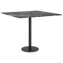 Tablero mesa diseño mármol vidrio templado negro 50x50 cm 6 mm de , Tableros para mesas - Ref: Foro24-322270, Precio: 22,49 €...