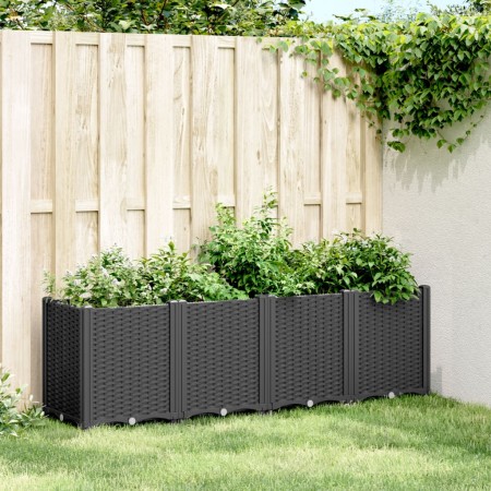 Jardinera PP negro 160x40x53 cm de , Maceteros y jardineras - Ref: Foro24-367858, Precio: 139,40 €, Descuento: %
