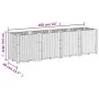 Jardinera PP negro 160x40x53 cm de , Maceteros y jardineras - Ref: Foro24-367858, Precio: 130,46 €, Descuento: %