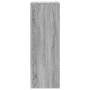 Aparador con LED madera de ingeniería gris Sonoma 38x34x100 cm de , Aparadores - Ref: Foro24-852171, Precio: 56,56 €, Descuen...