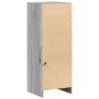 Aparador con LED madera de ingeniería gris Sonoma 38x34x100 cm de , Aparadores - Ref: Foro24-852171, Precio: 56,56 €, Descuen...