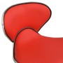 Silla de oficina de cuero sintético rojo de , Sillas de oficina - Ref: Foro24-3088627, Precio: 72,59 €, Descuento: %