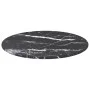 Schwarzer Tisch mit Marmor-Design und gehärtetem Glas Ø30x0,8 cm. von , Tischplatten - Ref: Foro24-322261, Preis: 14,54 €, Ra...