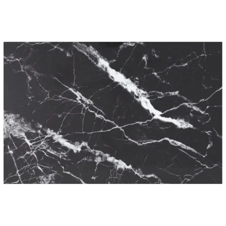 Tablero mesa diseño mármol vidrio templado negro 100x62 cm 8 mm by , Table tops - Ref: Foro24-322275, Price: 45,81 €, Discoun...