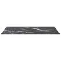 Tablero mesa diseño mármol vidrio templado negro 100x62 cm 8 mm by , Table tops - Ref: Foro24-322275, Price: 45,81 €, Discoun...