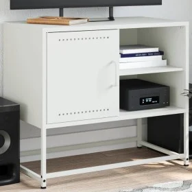 Mueble para TV de acero verde oliva 100,5x39x60,5 cm de , Muebles TV - Ref: Foro24-846546, Precio: 81,08 €, Descuento: %