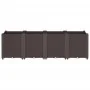 Jardinera PP marrón 160x40x53 cm de , Maceteros y jardineras - Ref: Foro24-367860, Precio: 119,75 €, Descuento: %