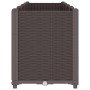 Jardinera PP marrón 160x40x53 cm de , Maceteros y jardineras - Ref: Foro24-367860, Precio: 127,26 €, Descuento: %