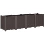 Jardinera PP marrón 160x40x53 cm de , Maceteros y jardineras - Ref: Foro24-367860, Precio: 127,26 €, Descuento: %