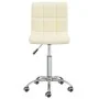 Silla de oficina giratoria de tela color crema de , Sillas de oficina - Ref: Foro24-334315, Precio: 84,78 €, Descuento: %