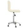 Silla de oficina giratoria de tela color crema de , Sillas de oficina - Ref: Foro24-334315, Precio: 85,50 €, Descuento: %