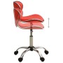 Taburete de salón de belleza de cuero sintético rojo de , Sillas de peluquería - Ref: Foro24-323675, Precio: 72,59 €, Descuen...