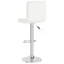 White synthetic leather kitchen stool by , Kitchen stools - Ref: Foro24-334219, Price: 89,95 €, Discount: %