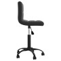 Silla de comedor giratoria de terciopelo negro de , Sillas de comedor - Ref: Foro24-3087593, Precio: 102,63 €, Descuento: %