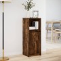 Aparador con LED madera ingeniería roble ahumado 38x34x100 cm de , Aparadores - Ref: Foro24-852170, Precio: 54,95 €, Descuent...