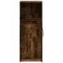 Aparador con LED madera ingeniería roble ahumado 38x34x100 cm de , Aparadores - Ref: Foro24-852170, Precio: 54,28 €, Descuent...
