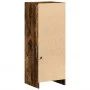 Aparador con LED madera ingeniería roble ahumado 38x34x100 cm de , Aparadores - Ref: Foro24-852170, Precio: 54,28 €, Descuent...