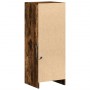Aparador con LED madera ingeniería roble ahumado 38x34x100 cm de , Aparadores - Ref: Foro24-852170, Precio: 54,95 €, Descuent...