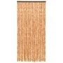 Cortina mosquitera chenilla ocre y blanco 100x220 cm de vidaXL, Mosquiteras para ventanas - Ref: Foro24-325459, Precio: 65,35...