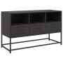 Mueble para TV de acero negro 100,5x39x60,5 cm de , Muebles TV - Ref: Foro24-846542, Precio: 79,51 €, Descuento: %