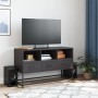 Mueble para TV de acero negro 100,5x39x60,5 cm de , Muebles TV - Ref: Foro24-846542, Precio: 79,51 €, Descuento: %