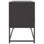 Mueble para TV de acero negro 100,5x39x60,5 cm de , Muebles TV - Ref: Foro24-846542, Precio: 79,51 €, Descuento: %