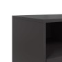 Mueble para TV de acero negro 100,5x39x60,5 cm de , Muebles TV - Ref: Foro24-846542, Precio: 79,51 €, Descuento: %