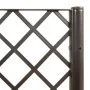 Jardinera con enrejado PP marrón 160x160x140 cm de , Maceteros y jardineras - Ref: Foro24-367885, Precio: 305,04 €, Descuento: %