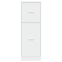 Armario botiquín madera de ingeniería blanco 40x41x118 cm de , Taquillas y armarios de almacenamiento - Ref: Foro24-855196, P...