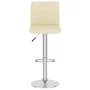 Taburete de cocina de tela color crema de , Taburetes de cocina - Ref: Foro24-334231, Precio: 78,15 €, Descuento: %