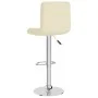 Taburete de cocina de tela color crema de , Taburetes de cocina - Ref: Foro24-334231, Precio: 78,15 €, Descuento: %