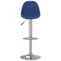 Taburetes de cocina 2 unidades tela azul de , Taburetes de cocina - Ref: Foro24-333385, Precio: 129,03 €, Descuento: %