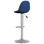 Taburetes de cocina 2 unidades tela azul de , Taburetes de cocina - Ref: Foro24-333385, Precio: 129,03 €, Descuento: %