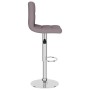 Taburete de cocina tela gris topo de , Taburetes de cocina - Ref: Foro24-334238, Precio: 73,98 €, Descuento: %