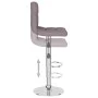 Kitchen stool in gray taupe fabric by , Kitchen stools - Ref: Foro24-334238, Price: 72,93 €, Discount: %