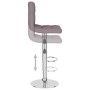 Taburete de cocina tela gris topo de , Taburetes de cocina - Ref: Foro24-334238, Precio: 73,98 €, Descuento: %