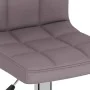 Kitchen stool in gray taupe fabric by , Kitchen stools - Ref: Foro24-334238, Price: 72,93 €, Discount: %