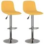 Küchenhocker, 2 Stück, gelber Stoff von , Küchenhocker - Ref: Foro24-333952, Preis: 141,78 €, Rabatt: %
