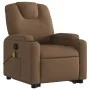 Silla de masaje reclinable de pie de tela marrón de , Sillones - Ref: Foro24-3204384, Precio: 291,37 €, Descuento: %