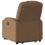 Silla de masaje reclinable de pie de tela marrón de , Sillones - Ref: Foro24-3204384, Precio: 291,37 €, Descuento: %