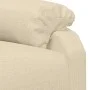 Sillón reclinable de tela crema de , Sillones - Ref: Foro24-344902, Precio: 170,38 €, Descuento: %