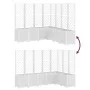 Jardinera con enrejado PP blanco 160x160x140 cm de , Maceteros y jardineras - Ref: Foro24-367884, Precio: 318,93 €, Descuento: %