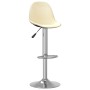Taburetes de cocina 2 unidades tela crema de , Taburetes de cocina - Ref: Foro24-333383, Precio: 124,97 €, Descuento: %