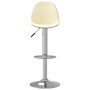 Taburetes de cocina 2 unidades tela crema de , Taburetes de cocina - Ref: Foro24-333383, Precio: 124,97 €, Descuento: %