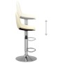 Taburetes de cocina 2 unidades tela crema de , Taburetes de cocina - Ref: Foro24-333383, Precio: 124,97 €, Descuento: %