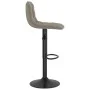 Taburete de cocina de terciopelo gris claro de , Taburetes de cocina - Ref: Foro24-333980, Precio: 81,78 €, Descuento: %