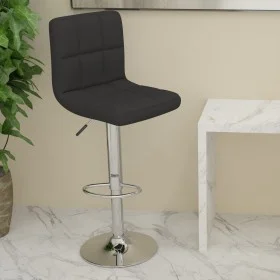 Black fabric kitchen stool by , Kitchen stools - Ref: Foro24-334235, Price: 73,13 €, Discount: %